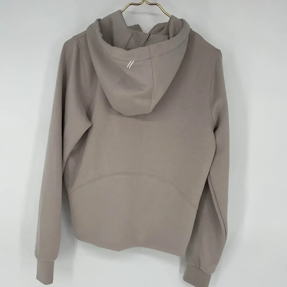 Recreation by Thread & Supply Beige Zip Hoodie Women's Small NWT - Picture 3 of 8